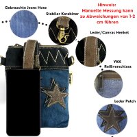 Sunsa woman canvas bag blue shoulder bag small crossbody colorful