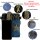 Sunsa woman canvas bag blue shoulder bag small crossbody colorful