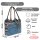 Sunsa Handtasche aus Jeansstoff & Canvas. große Schultertasche/ Shopper