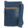 Sunsa Damen Handy Tasche, kleine Umhängetasche aus Upcycling Jeans & gewebte Baumwolle. Vegane Crossover bag mit Streifen