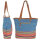 Sunsa Schultertasche Jeans Shopper große Handtasche Damen Jeanstasche