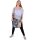 Sunsa Vintage Umhängetasche aus Upcycling Jeans & Canvas. Damen Crossbody Bag