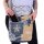 Sunsa Vintage Umhängetasche aus Upcycling Jeans & Canvas. Damen Crossbody Bag