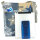 Sunsa Vintage Umhängetasche aus Upcycling Jeans & Canvas. Damen Crossbody Bag