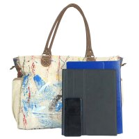 Sunsa XXL Handtasche Canvas Schultertasche Große Weekender Damentasche