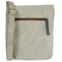Sunsa kleine Umhängetasche, Canvas Crossbody Bag. Schultertasche mit Abstrakt Kunst Design