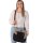 Sunsa Damentasche Canvas Umhängetasche grau/ schwarz Schultertasche Damentasche