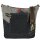 Sunsa Damentasche Canvas Umhängetasche grau/ schwarz Schultertasche Damentasche