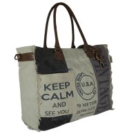 Sunsa Vintage Tasche XXL Shopper Handtasche Canvas Schultertasche Badetasche