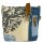 Sunsa Umhängetasche aus Jeansstoff & Canvas. Crossbody mit Mandala Motiv