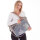 Sunsa woman Canvas Bag Handbag Shopper Jeans Bath Bag Weekender blue