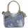Sunsa Handtasche aus Upcycling Jeans & Canvas. große Schultertasche/ Shopper