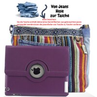 Sunsa Canvas Shoulder Bag Cross body Jeans bag colorful