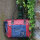 Sunsa woman canvas bag shopper red shoulder bag crossbody jeans blue