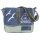 Sunsa Canvas Bag Messenger shoulder bag jeans stone washed beige crossbody blue