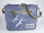 Sunsa Canvas Bag Messenger shoulder bag jeans stone washed beige crossbody blue