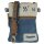 Sunsa Canvas Bag small blue shoulder bag jeans stone washed crossbody colorful