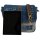 Sunsa Canvas Damen Messengertasche, Jeansstoff-Umhängetasche