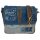 Sunsa Canvas Damen Messengertasche, Upcycling Jeans Umhängetasche