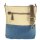 Sunsa Umhängetasche aus Canvas & Upcycling Jeans. Crossbody Bag