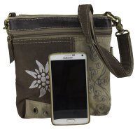 Domelo canvas bag shoulder bag shoulder bag brown beige