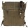 Sunsa Vintage Tasche Schultertasche Messenger Umhängetasche aus Canvas mit Leder