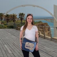Sunsa Damen Maritim in Vintage Stil Umhängetasche. Schultertasche aus Upcycling Jeans