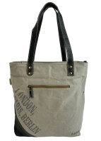 Sunsa Canvas Handtasche Vintage Schultertasche große Damentasche