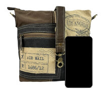 Sunsa Canvas Umhängetasche Vintage Schultertasche Damen Crossbody Tasche