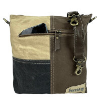 Sunsa Canvas Umhängetasche Vintage Schultertasche Damen Crossbody Tasche