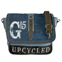 Sunsa Jeans Messengertasche, Upcycling Jeans...