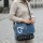 Sunsa Jeans Messengertasche, Upcycling Jeans Umhängetasche