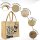 Domelo Jute Einkaufskorb, Vegane Einkaufstasche. Kleine Damenhandtasche