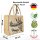 Domelo Jute Einkaufskorb, Vegane Einkaufstasche. Kleine Damenhandtasche