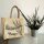 Domelo Jute Einkaufskorb, Vegane Einkaufstasche. Kleine Damenhandtasche