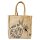 Domelo Jute Trachten Einkaufskorb, 100 % Vegane Einkaufstasche. Kleine Damenhandtasche