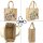 Domelo Jute Trachten Einkaufskorb, 100 % Vegane Einkaufstasche. Kleine Damenhandtasche