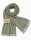 Winterschal hellgrau aus Rayon