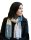 Sunsa Winter  Winterschal ,Streifen Design Stola Halstuch aus Viskose