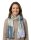 Sunsa Winter Winterschal,Streifen Design Stola Halstuch aus Viskose